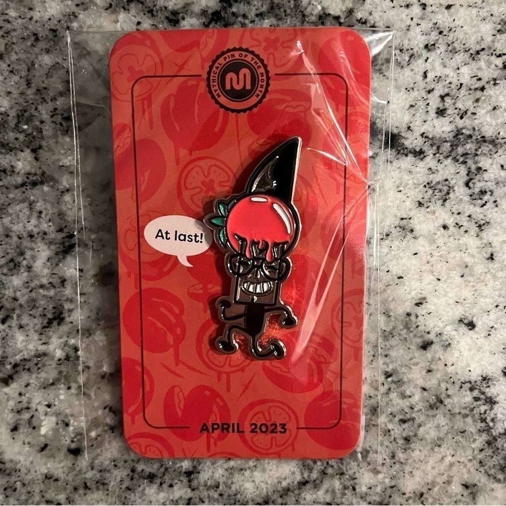 Good Mythical Morning‎ GMM Pin Of The Month Rhett & Link The Human Knife